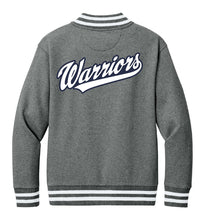 Load image into Gallery viewer, Coming Soon - 2026 Warriors New Era Varsity Jacket (Grey Frost)