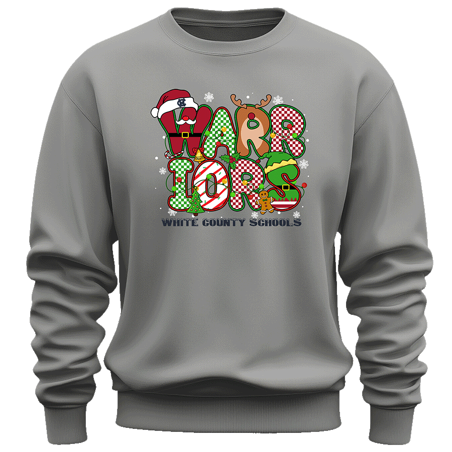 Festive Warriors Christmas (Sport Grey)