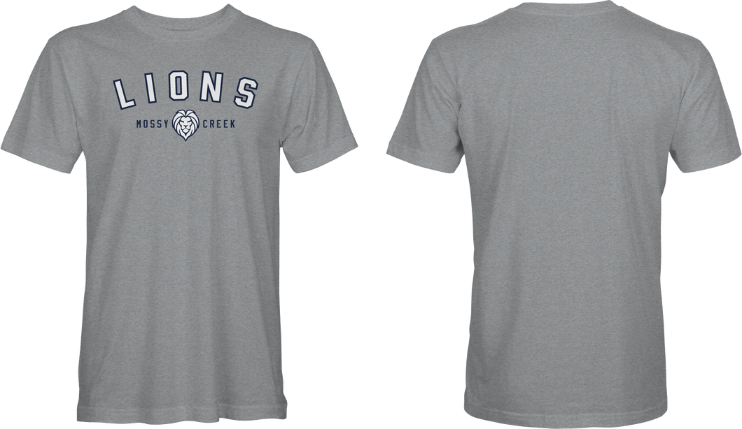 MCES Lions Tee (Sports Grey)