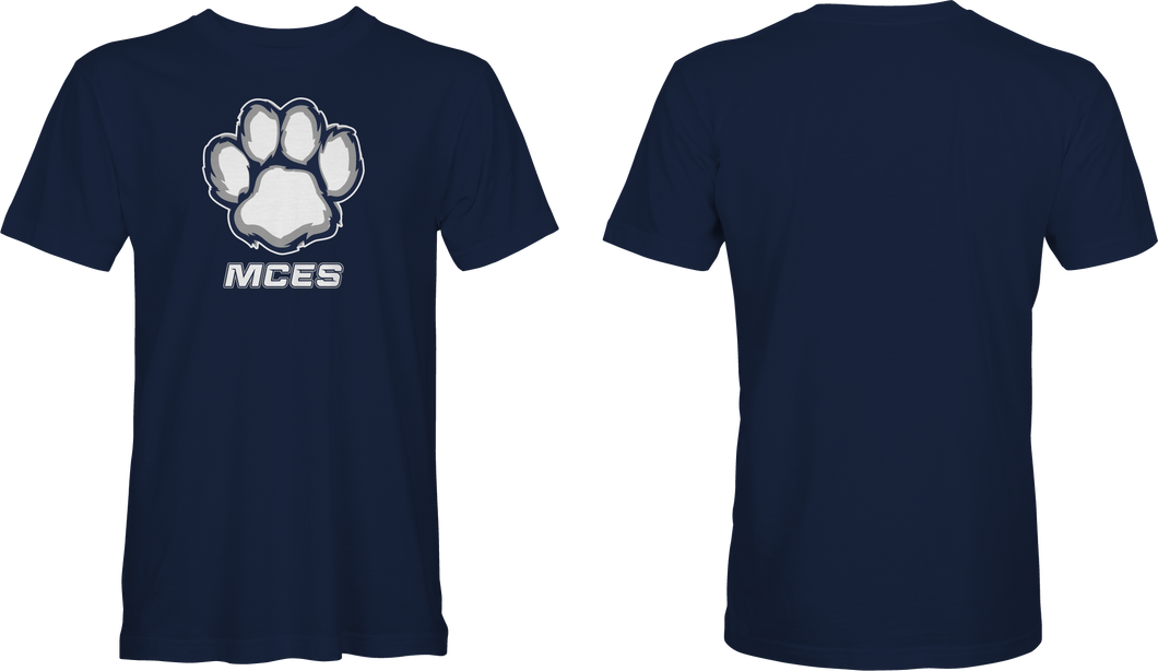 MCES Lion Paw Tee (Navy)