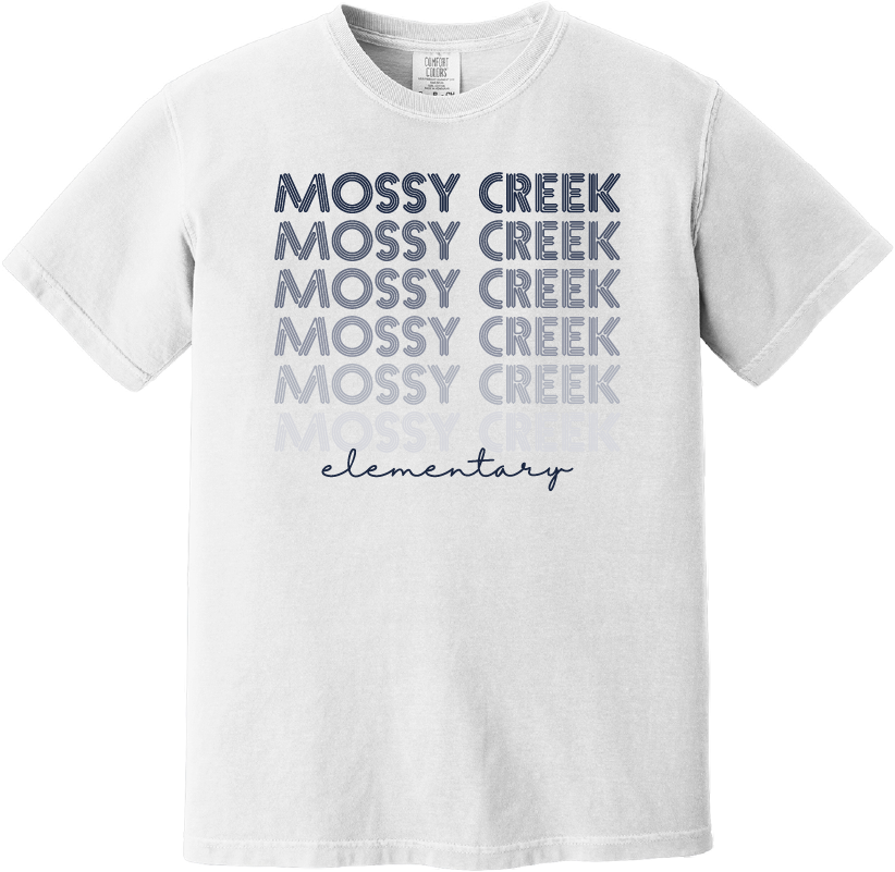 MCES Retro Gradient Tee (White)
