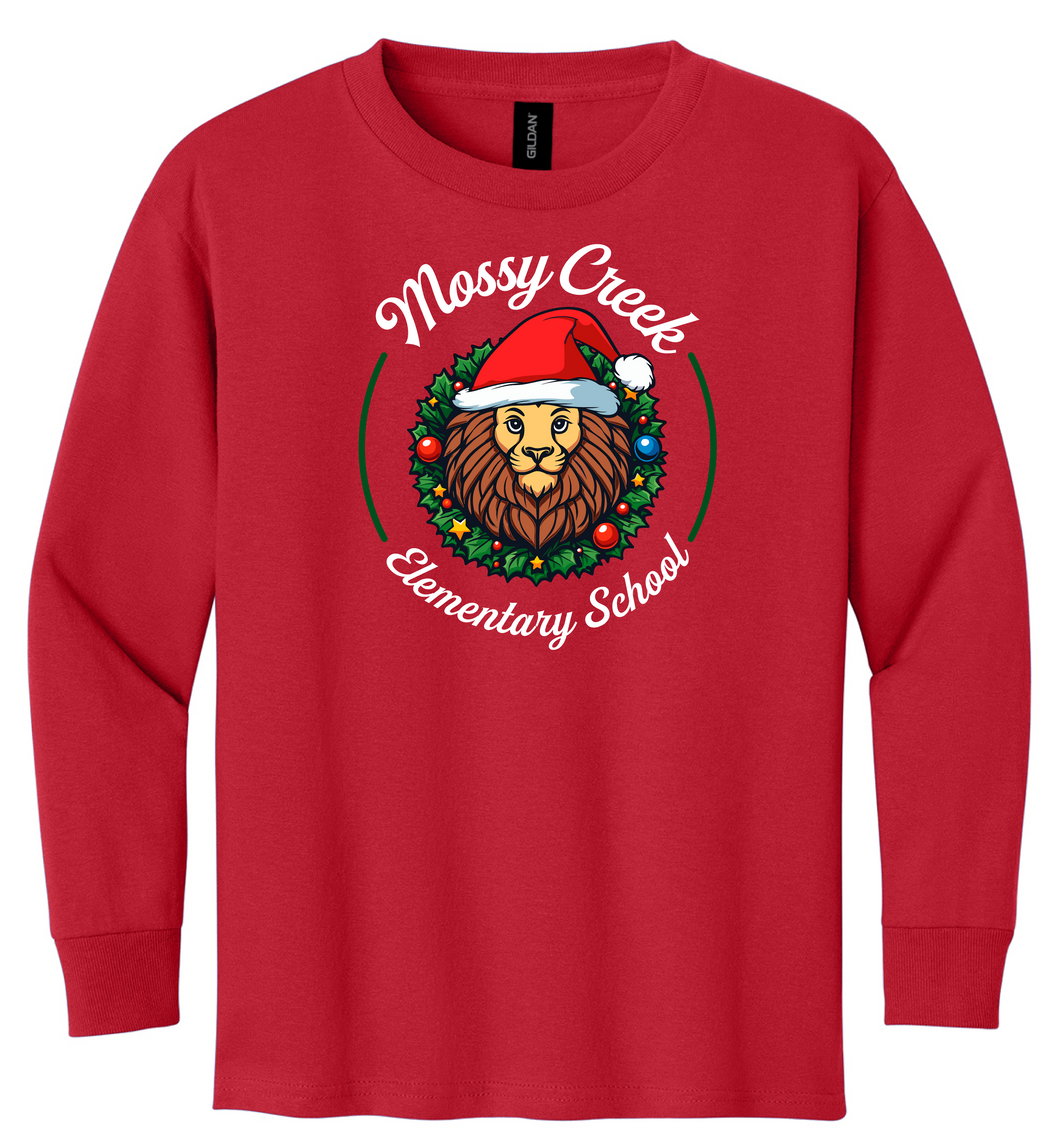 Mossy Creek Christmas Lion (Red)