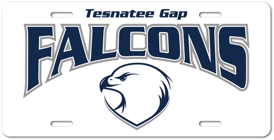 TGAP Falcons Car Tag