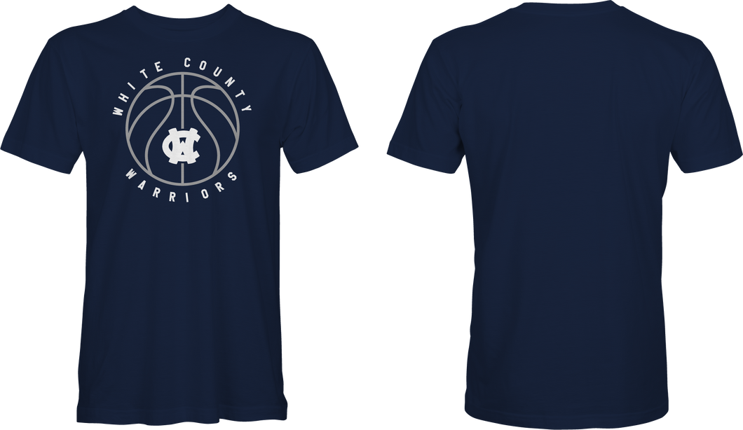 2023 WC Basketball Tee (Navy)