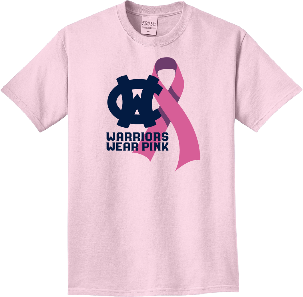 Warriors Wear BCA Tee (Light Pink)