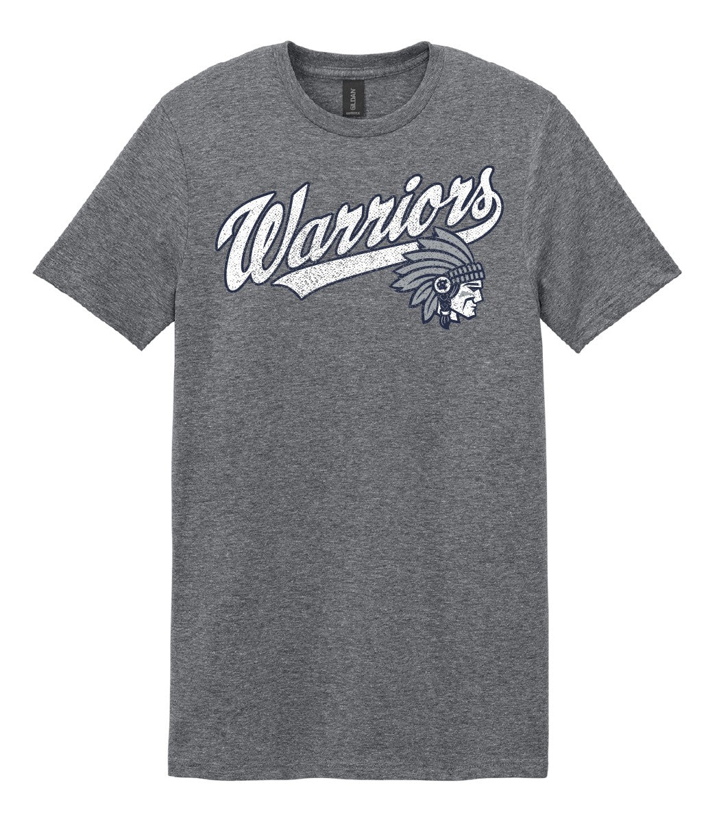 2026 Warriors Softstyle SS Tee (Graphite Heather)