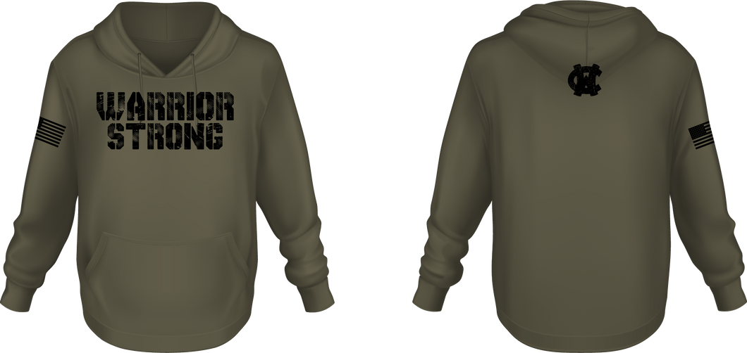 Warrior Strong Hoodie (NL9303 Military Green)