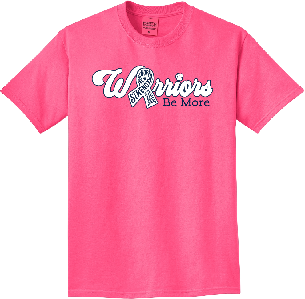 Warriors 2024 BCA Tee (Neon Pink)