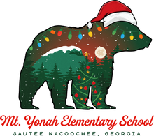 Load image into Gallery viewer, Mt. Yonah Elementary Christmas Bear (Natural)
